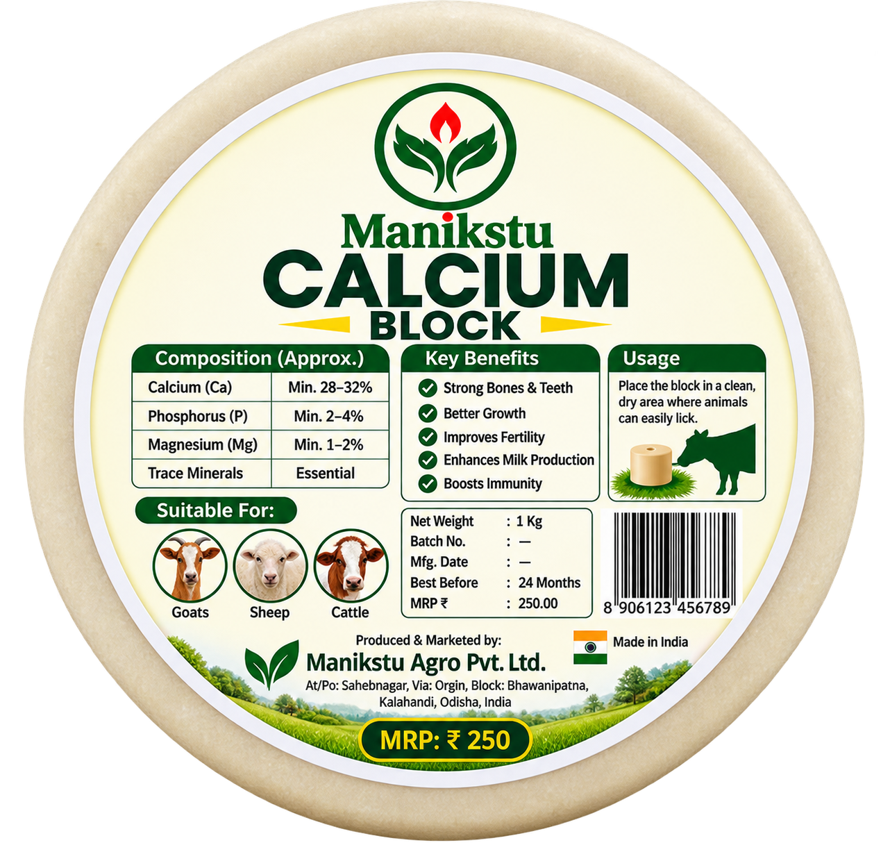 Calcium Block